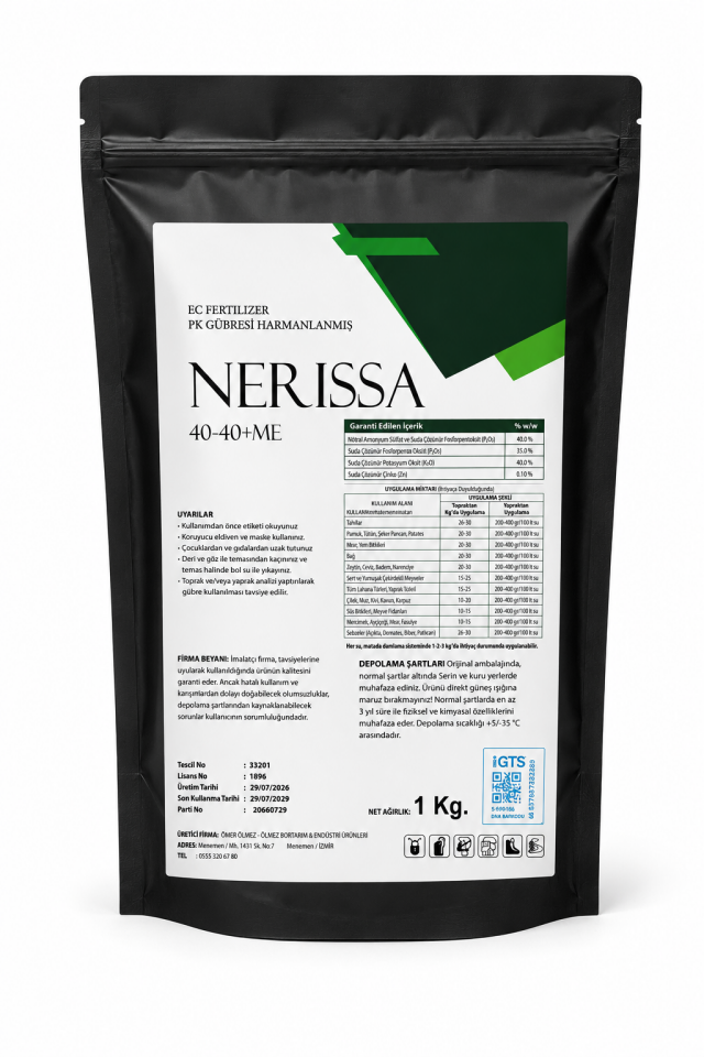Nerissa 0-40-40 Gübre